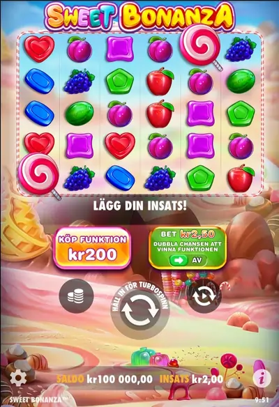 Sweet Bonanza — Crown Green Casino win